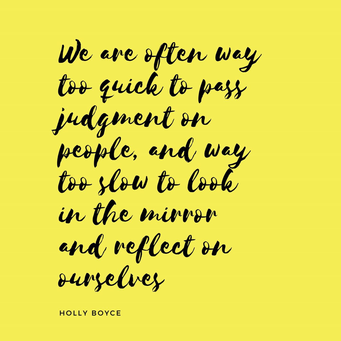 self-reflection quote